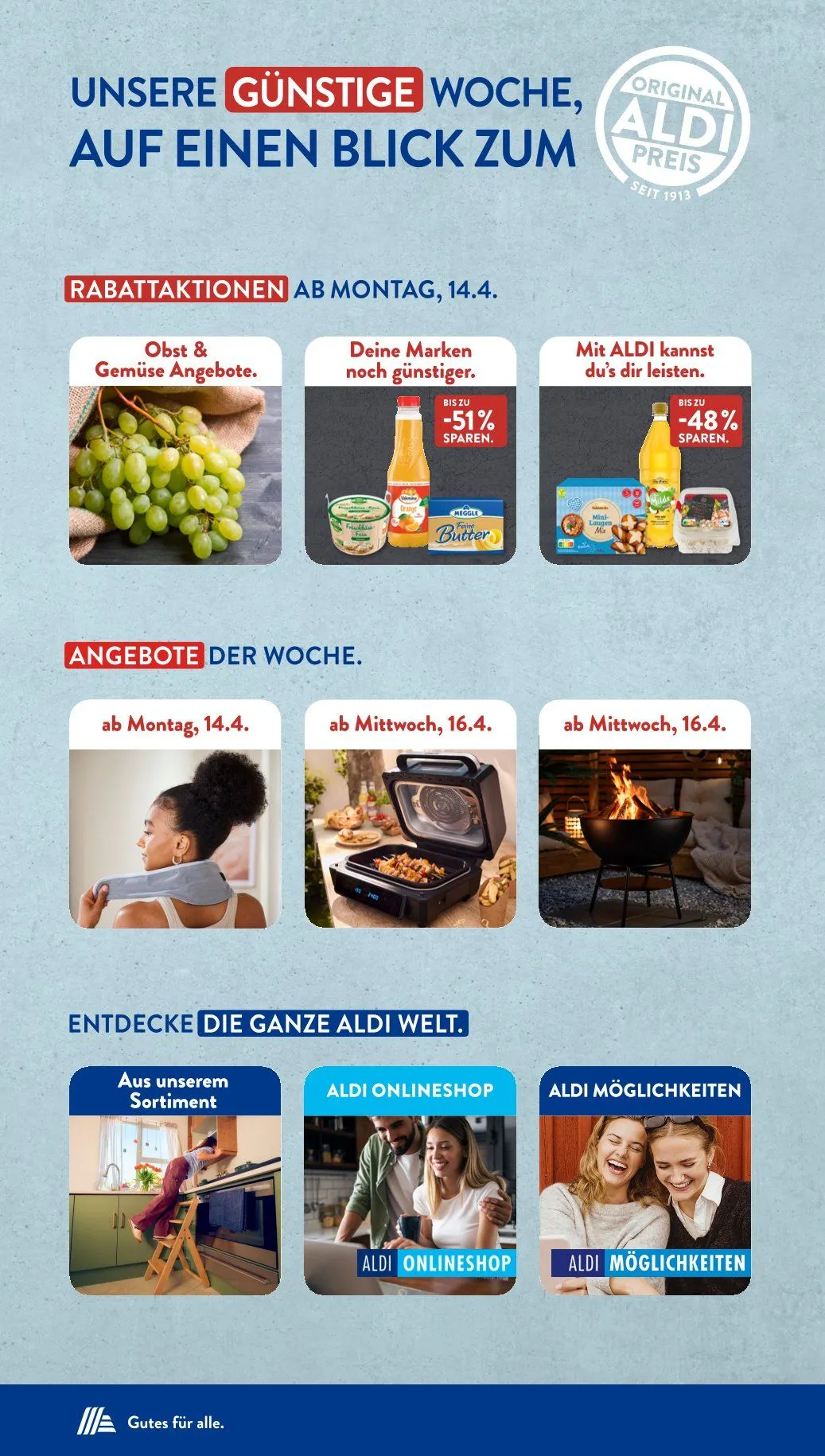 ALDI SÜD Angebote von 14. April bis 19. April 2025 - Prospekt seite 2