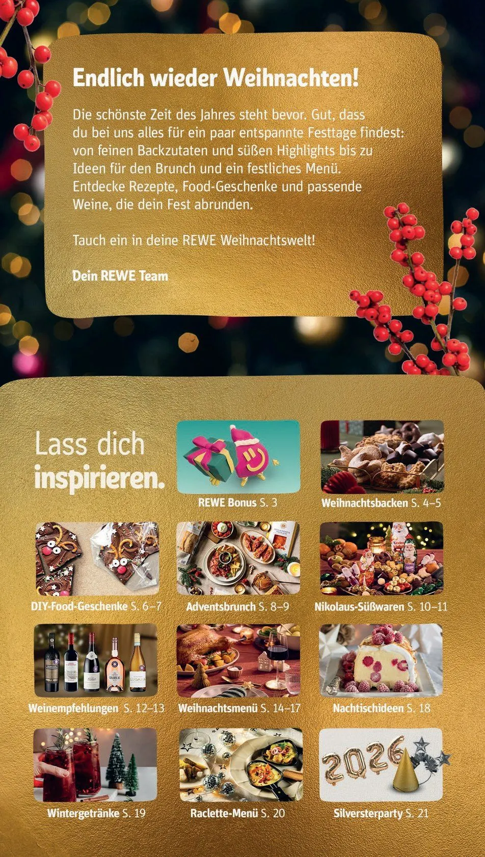 REWE Angebote von 26. November bis 24. Dezember 2025 - Prospekt seite 2
