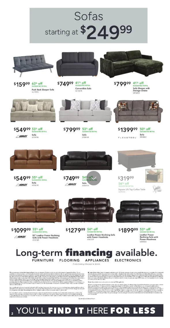 Weekly ad  Nebraska Furniture Mart Sales from December 31 to January 6 2026 - Page 2