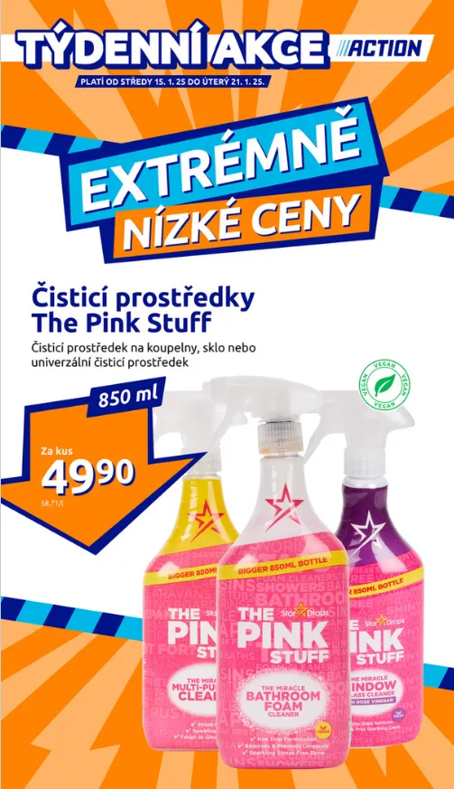 Action Nabídky - 15. ledna 21. ledna 2025