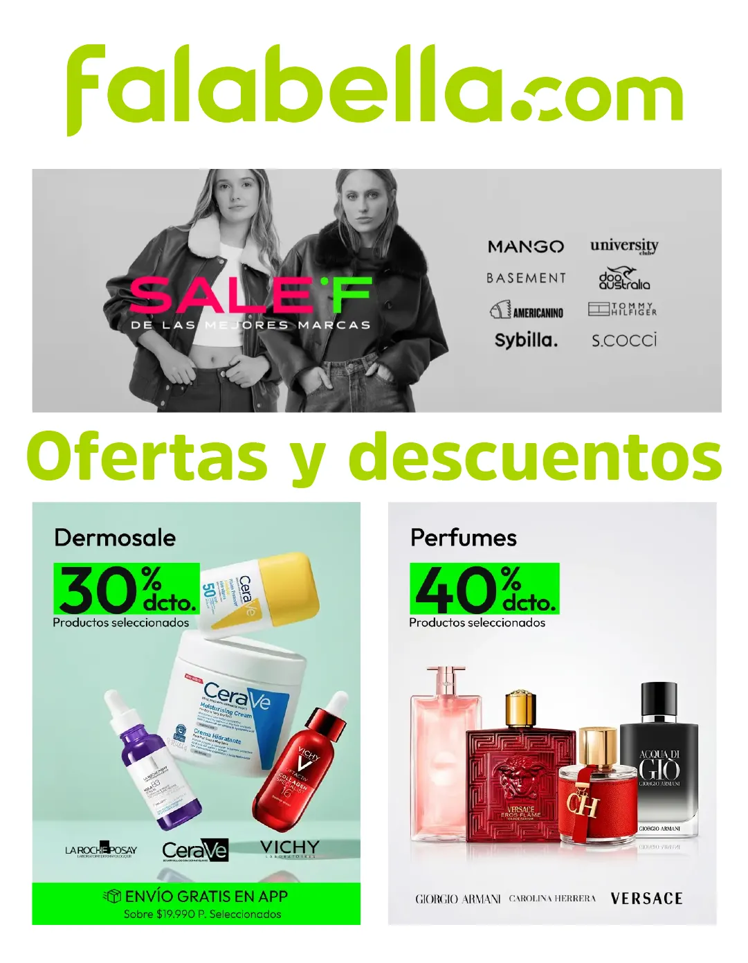 Catálogo de  Falabella Ofertas 7 de julio al 26 de julio 2026 - Página 1
