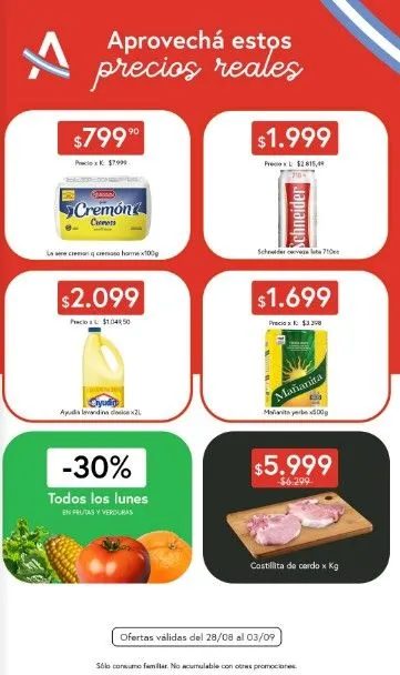 Ofertas de El Abastecedor Ofertas 28 de agosto al 3 de septiembre 2025 - Página  del catálogo