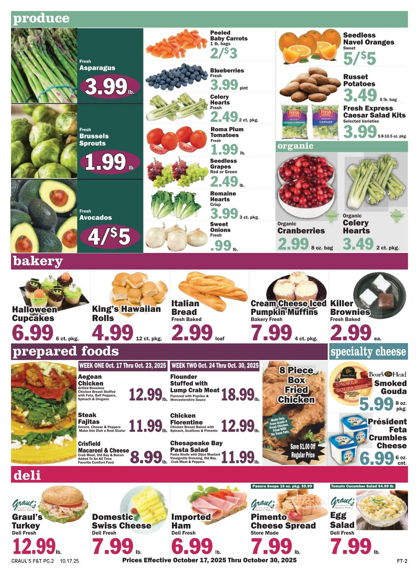 Weekly ad Graul's Market Sales from October 17 to October 30 2025 - Page 2