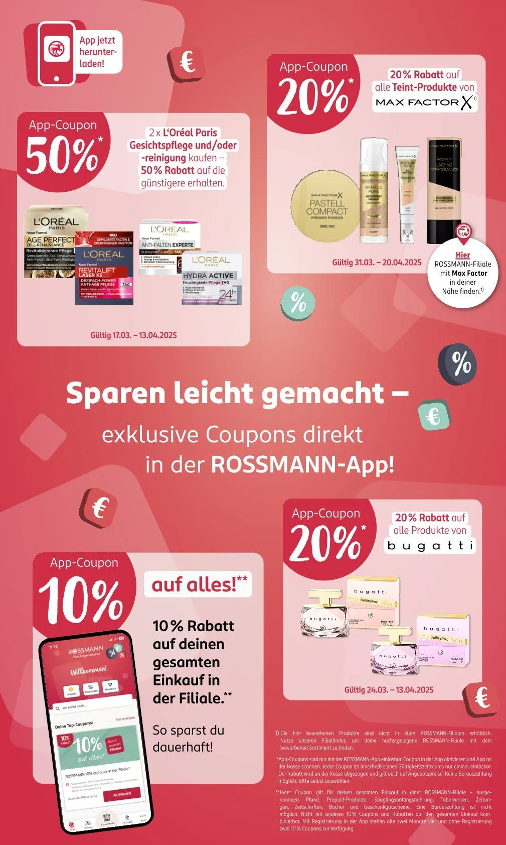 Rossmann Angebote von 1. April bis 20. April 2025 - Prospekt seite 2