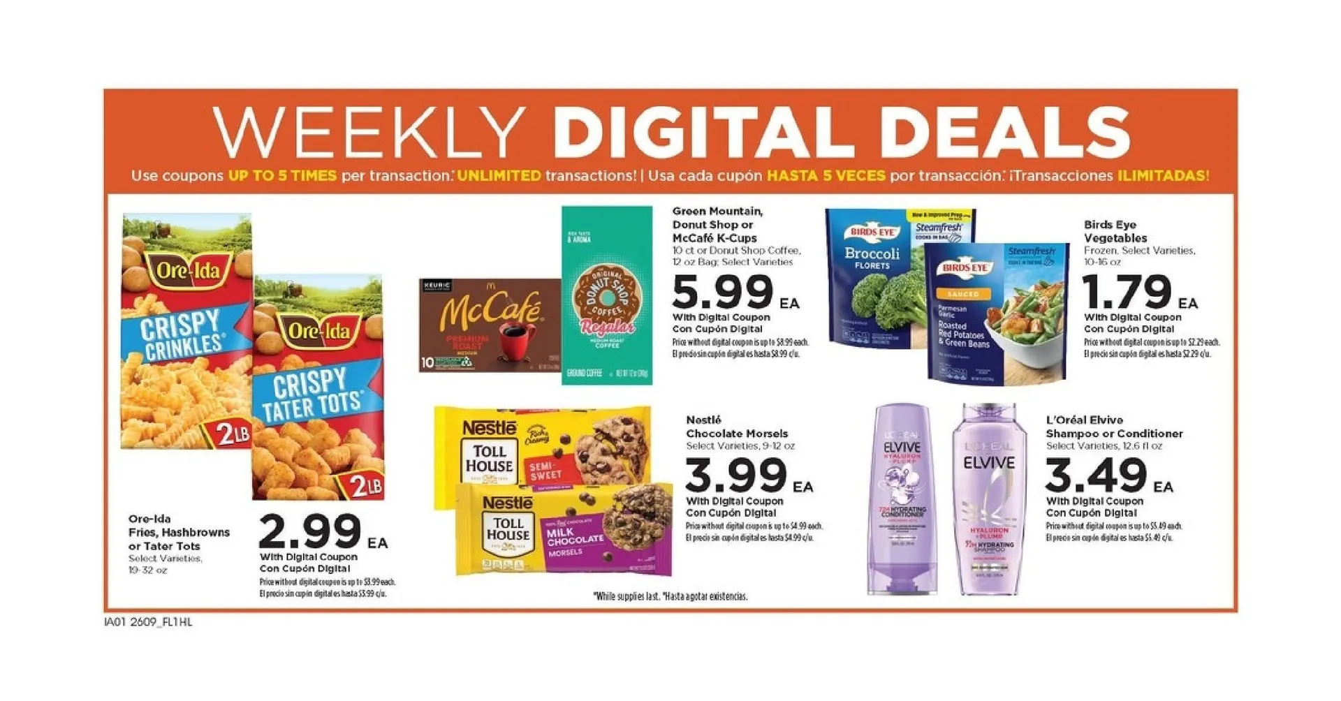 Weekly promotion Food 4 Less Sales spanning from April 1 to April 7 2026 - Page 2 for Catalogue 365