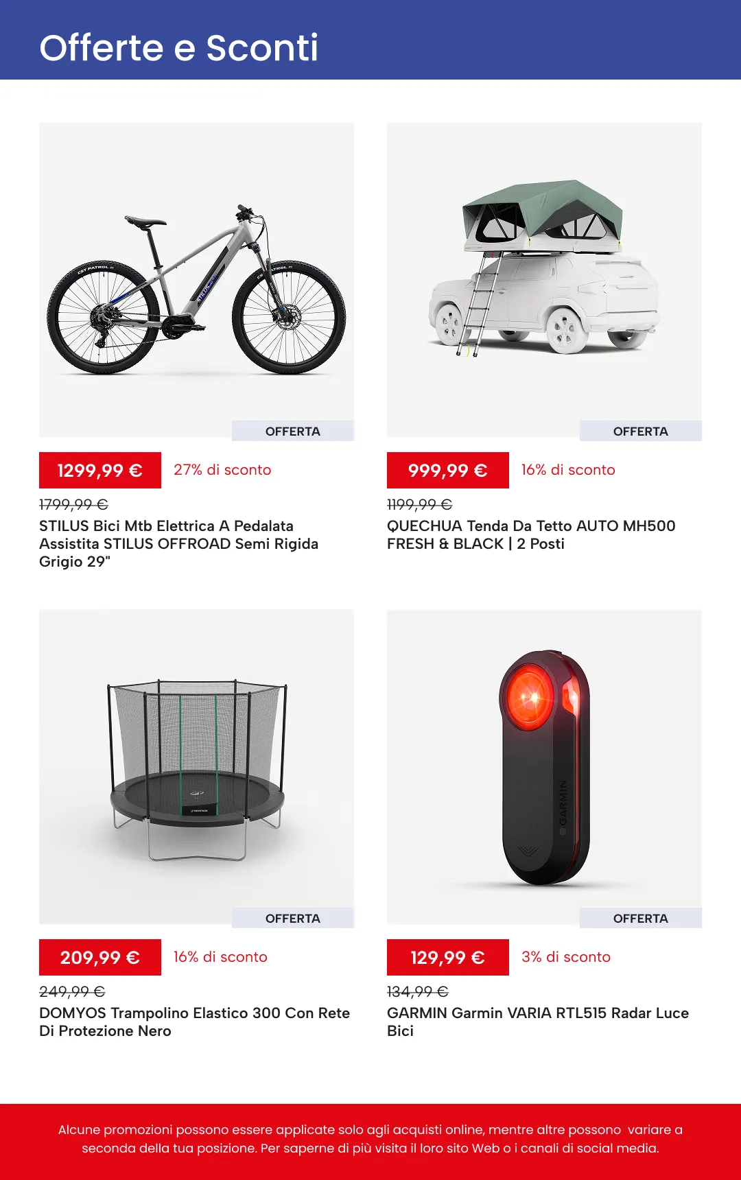 Decathlon Volantino da 17 aprile a 30 aprile di 2026 - Pagina del volantino 2