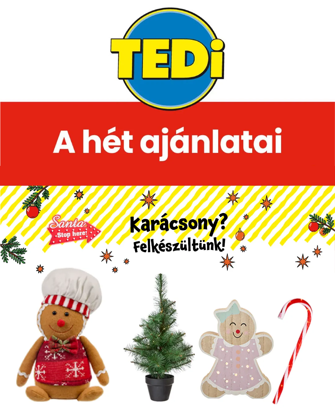 Katalógus Tedi december 11.-tól december 24.-ig 2025. - Oldal 1