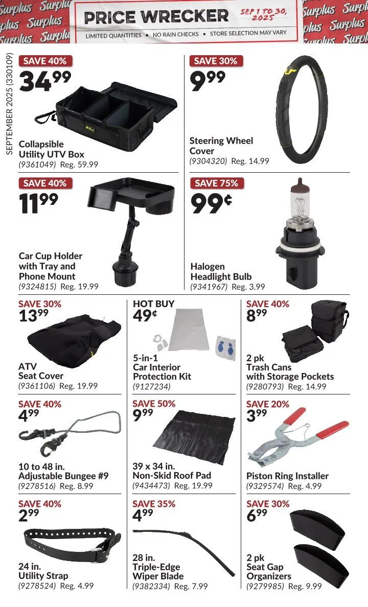 Princess Auto Sales from September 1 to September 30 2025 - flyer page 2