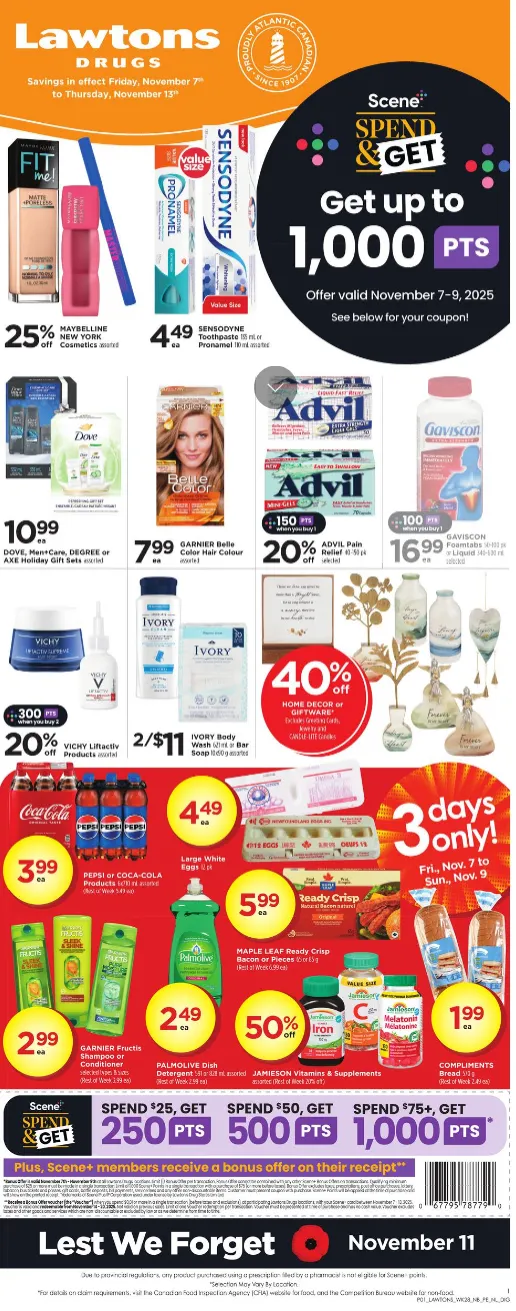 Lawtons Drugs Sales from November 7 to November 13 2025 - flyer page 2