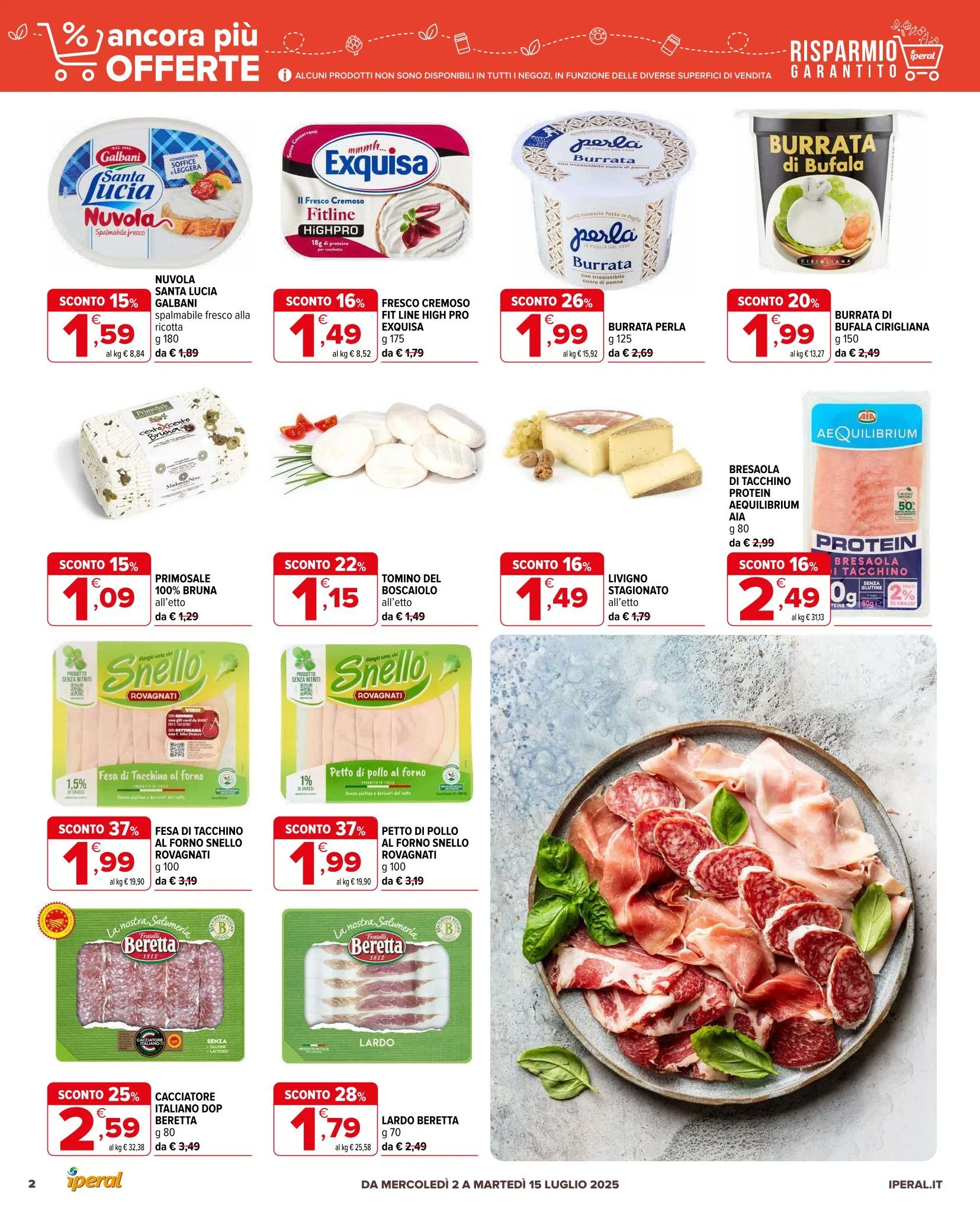 Volantino Iperal da 2 luglio a 15 luglio di 2025 - Pagina del volantino 2