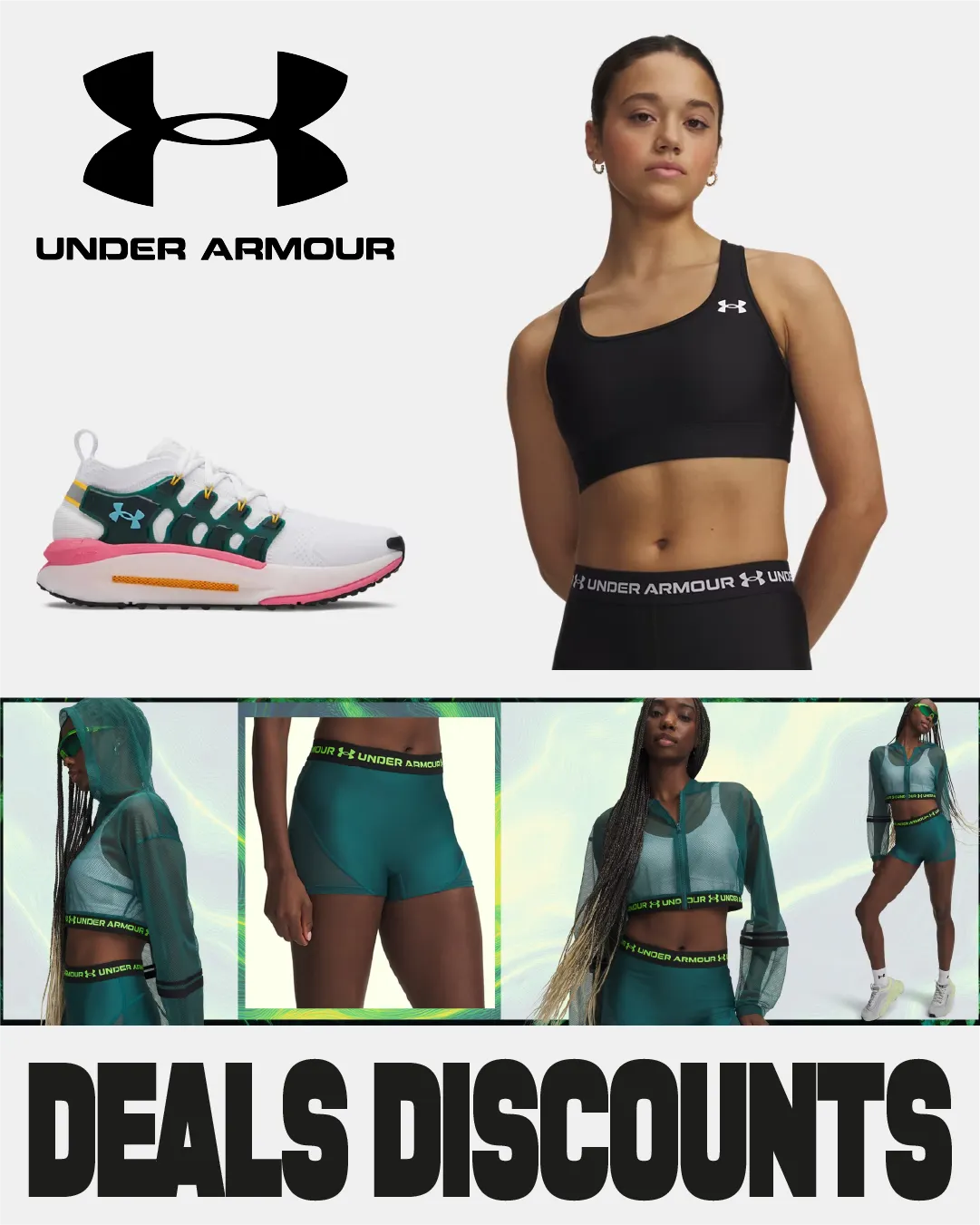 Weekly ad Under Armour Sales from April 10 to April 30 2026 - Page 1