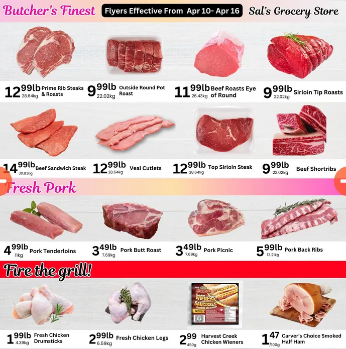 Sal's Grocery Sales from April 10 to April 16 2026 - flyer page 2