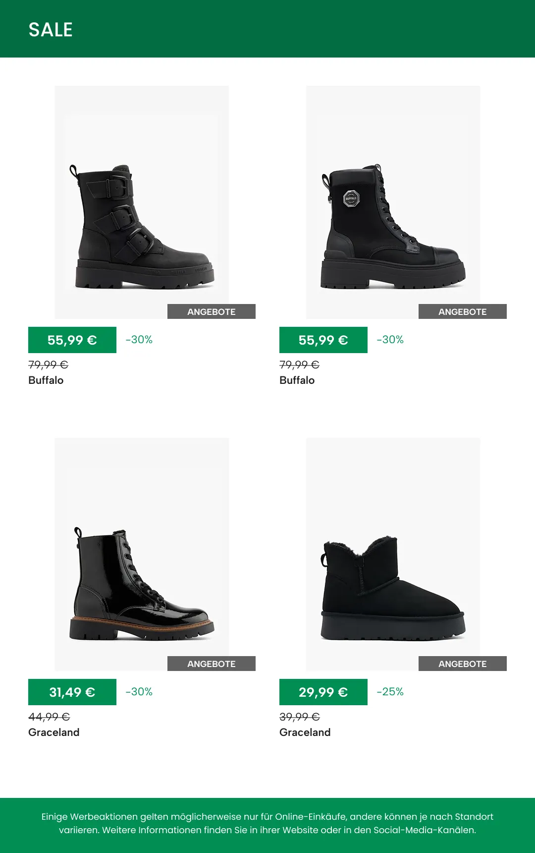 Deichmann Angebote von 17. Dezember bis 6. Januar 2026 - Prospekt seite 2