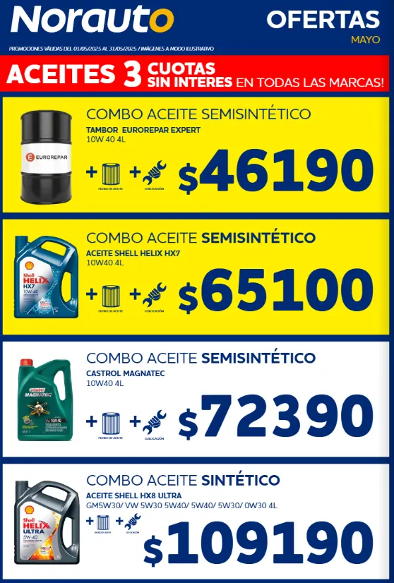 Ofertas de Norauto Ofertas 8 de mayo al 31 de mayo 2025 - Página 6 del catálogo