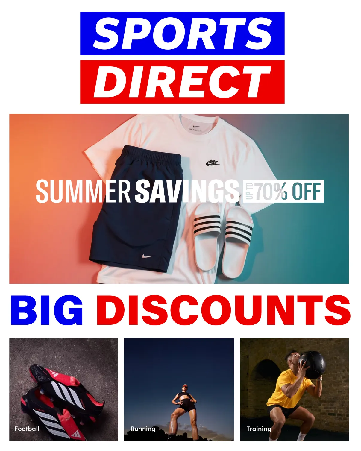 Sports Direct  - 22 July 5 August 2026 - Page 1