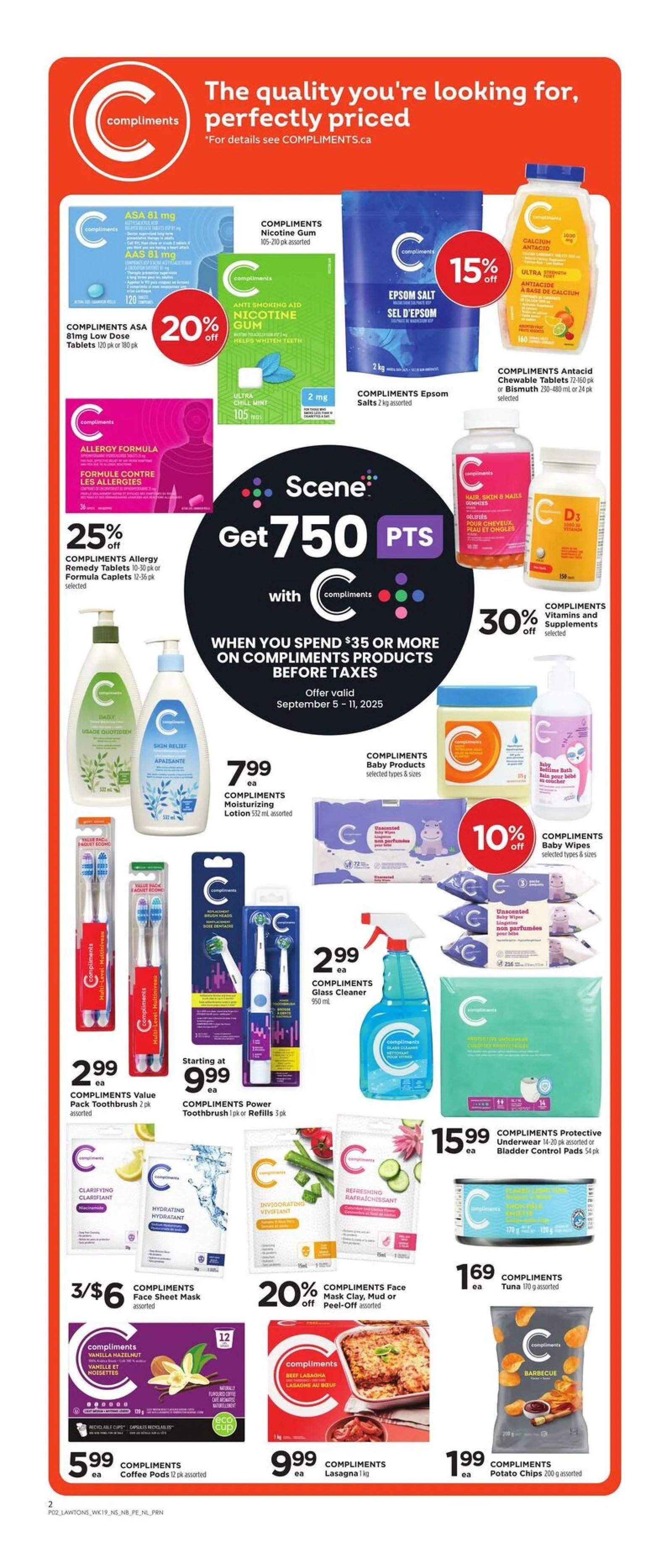 Lawtons Drugs Sales from September 5 to September 11 2025 - flyer page 2