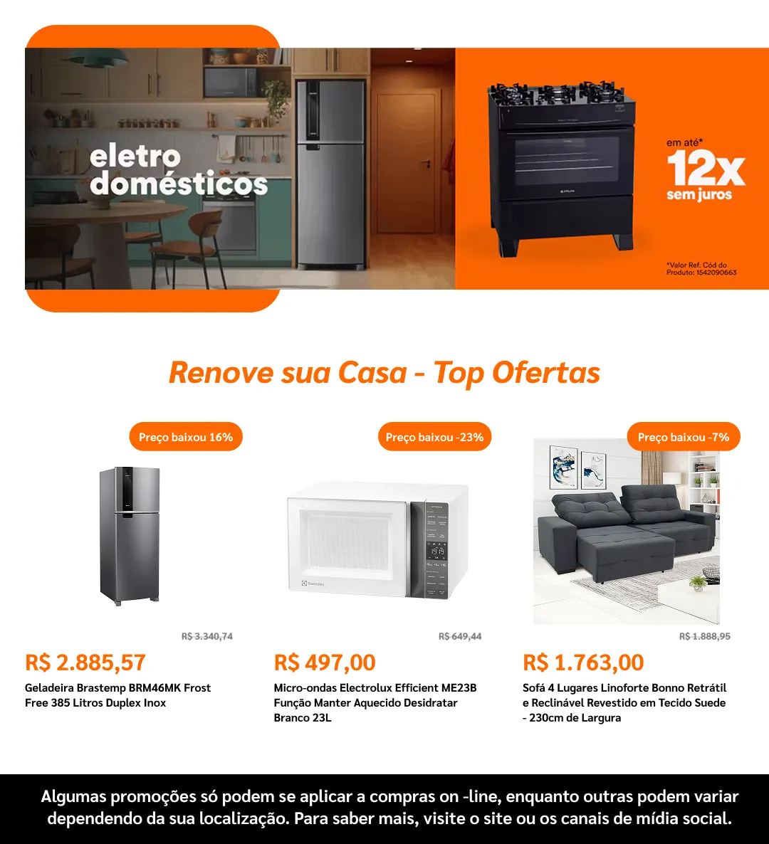 Encarte de Ponto Frio 13 de julho até 1 de agosto 2026 - Pagina 2