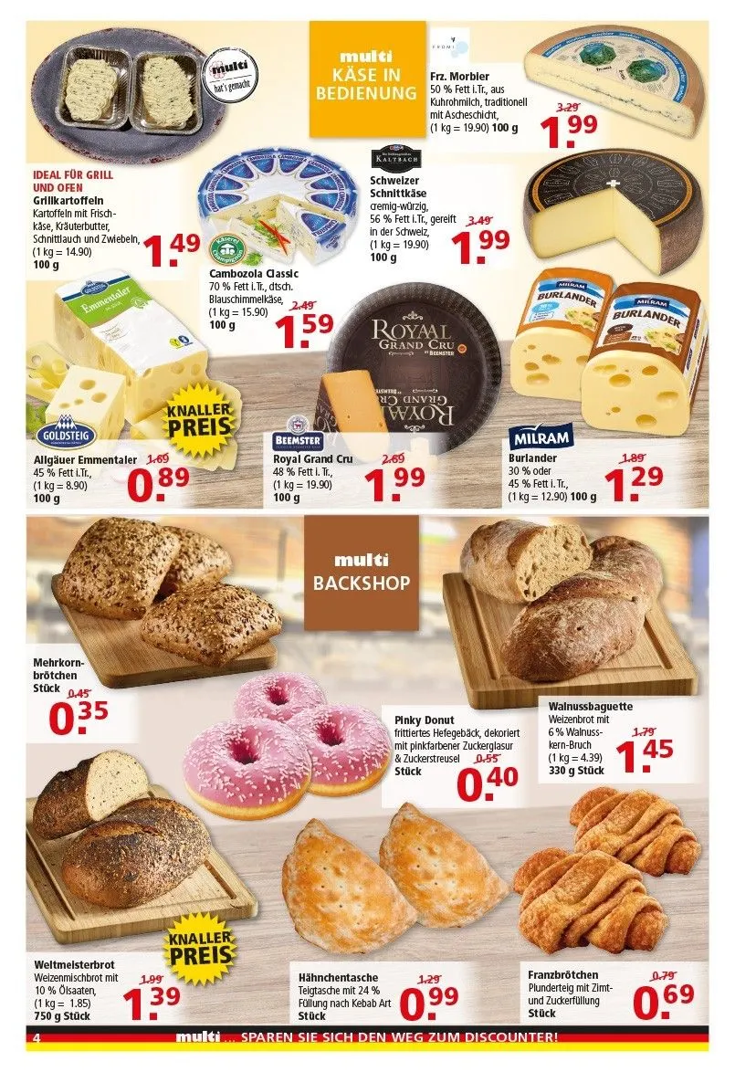 Multi Markt Prospekte  von 29. Juni bis 4. Juli 2026 - Prospekt seite 2