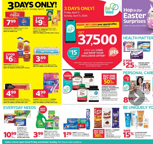 Rexall Sales from April 3 to April 9 2026 - flyer page 2