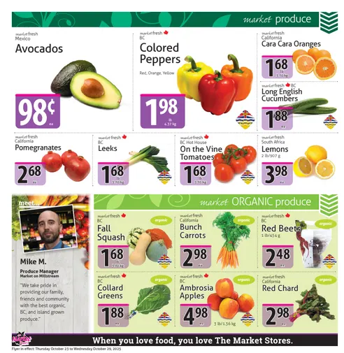 The Market Stores Sales from October 23 to October 29 2025 - flyer page 2