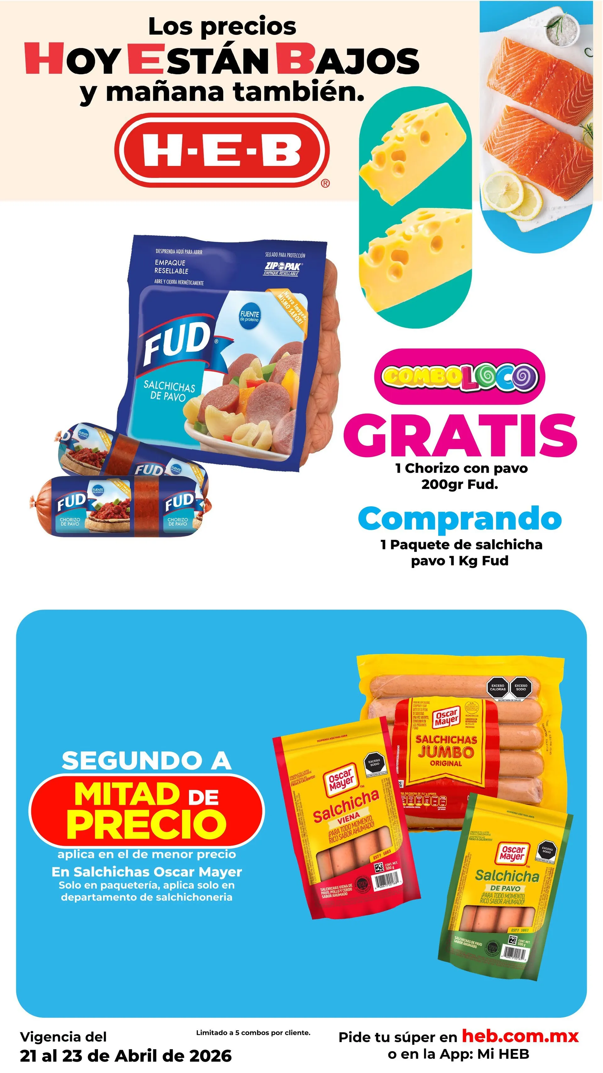 Catálogo de H-E-B Ofertas 21 de abril al 23 de abril 2026 - Pagina 2