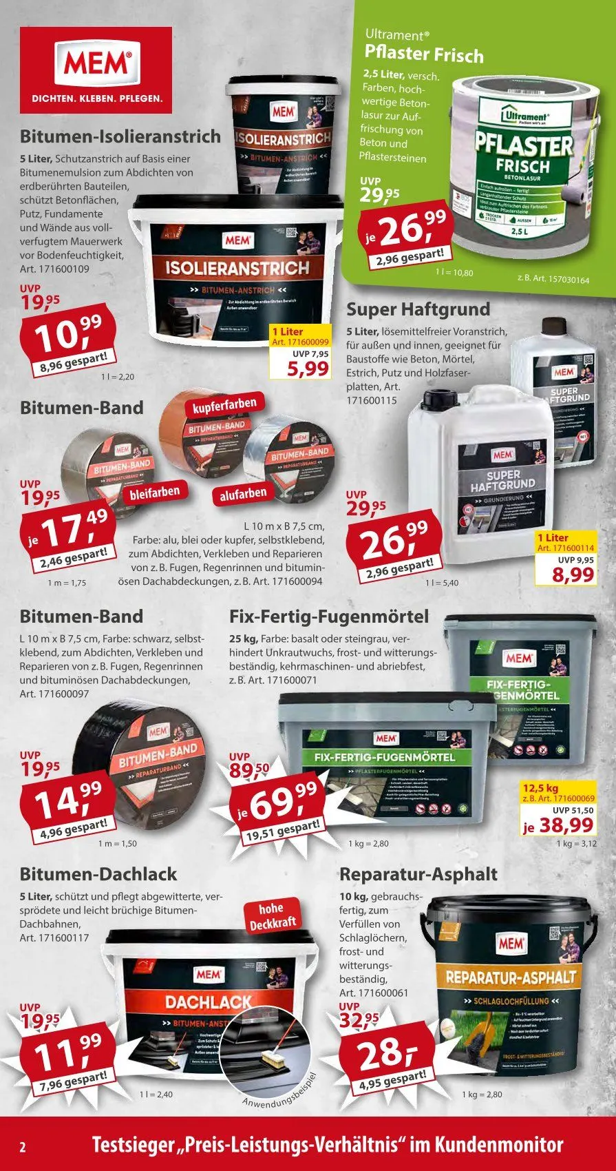 Sonderpreis-Baumarkt Angebote von 23. Mai bis 29. Mai 2026 - Prospekt seite 2