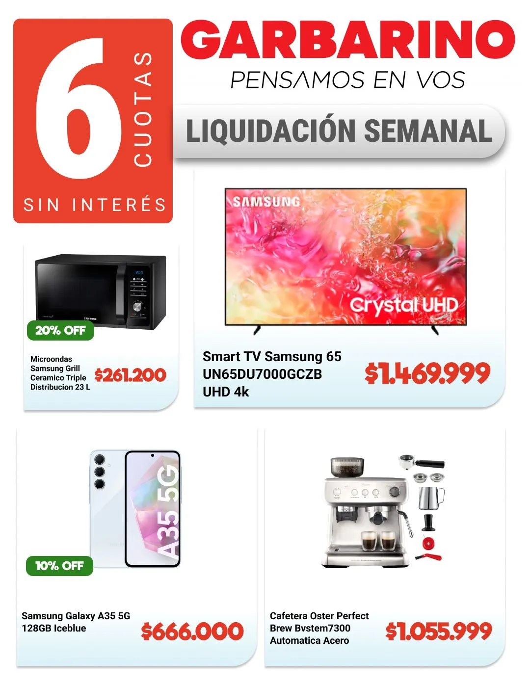 Ofertas de Garbarino Ofertas y descuentos 22 de mayo al 5 de junio 2025 - Página 1 del catálogo