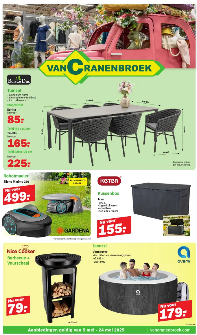 Van Cranenbroek van 5 mei tot 24 mei 2025 - Folder pagina 1