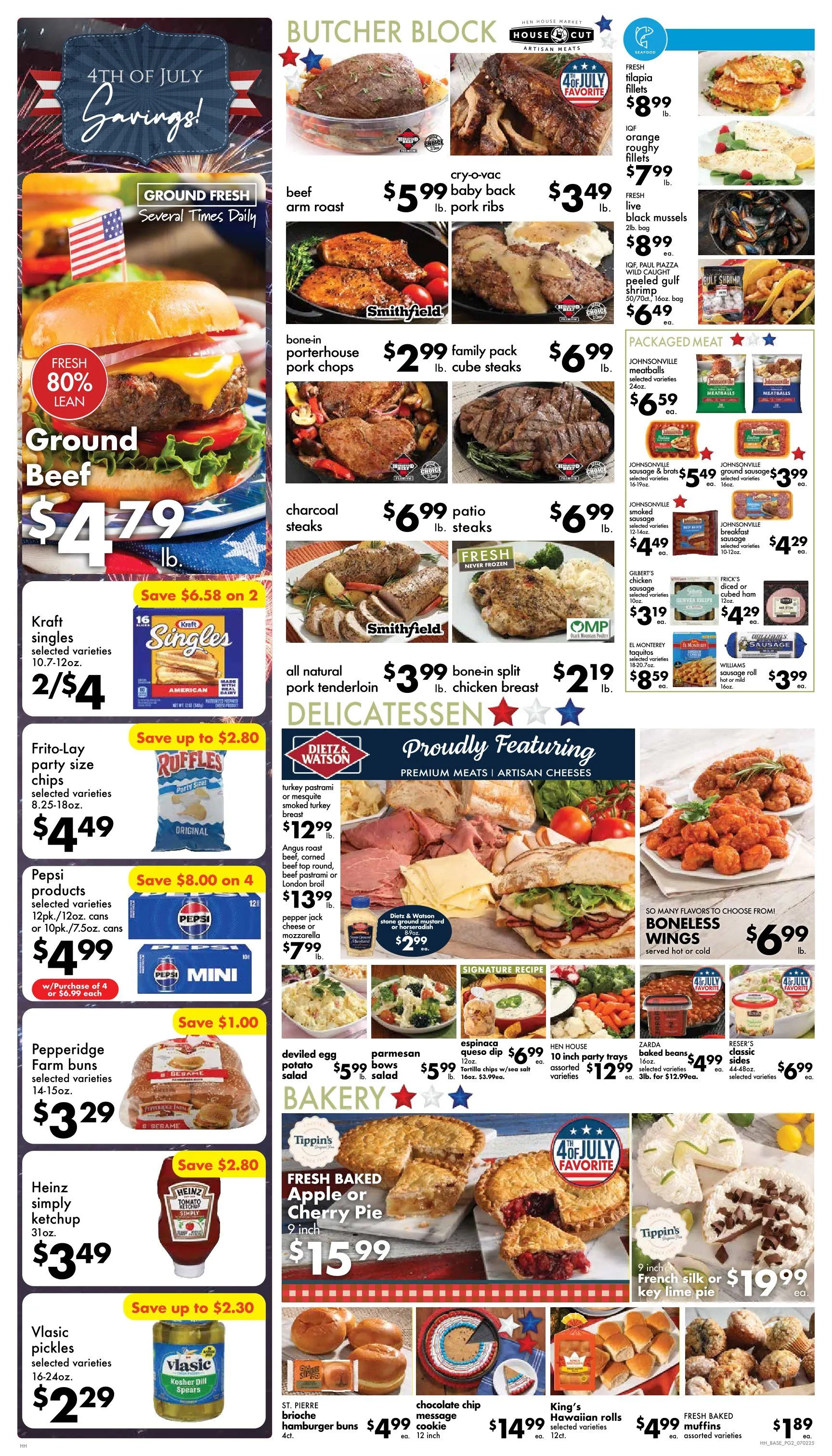 Weekly ad Hen House Sales from July 2 to July 8 2025 - Page 2