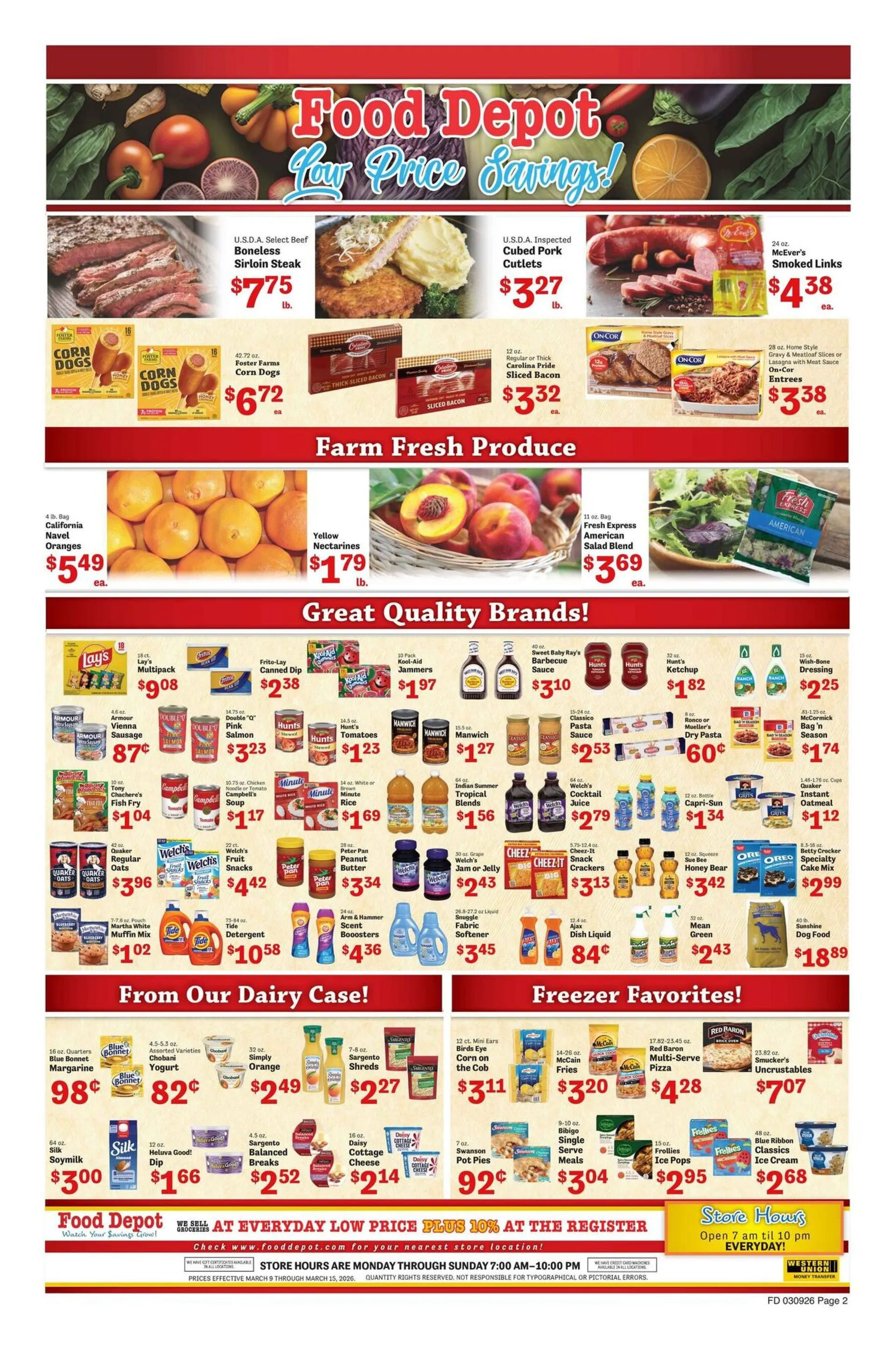 Weekly ad Food Depot weekly ads from March 9 to March 16 2026 - Page 2