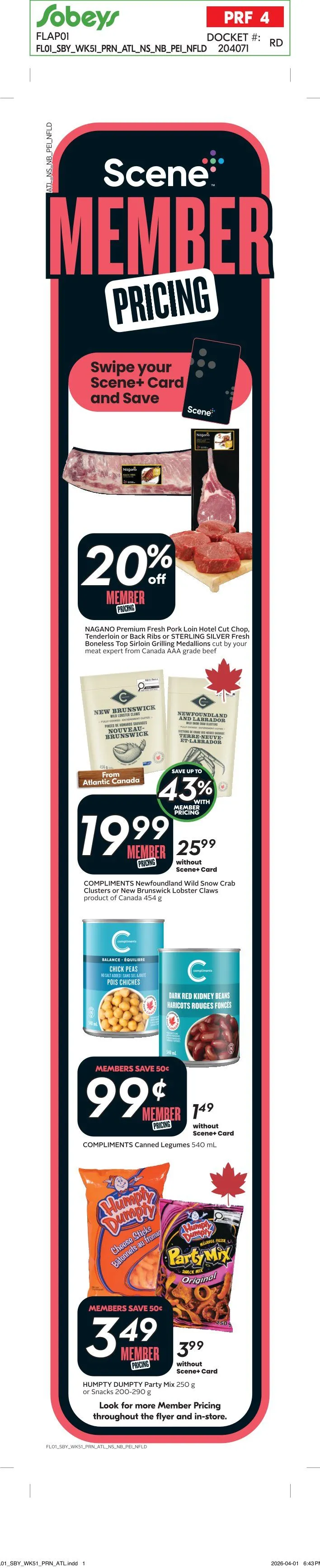 Sobeys Sales from April 16 to April 22 2026 - flyer page 2