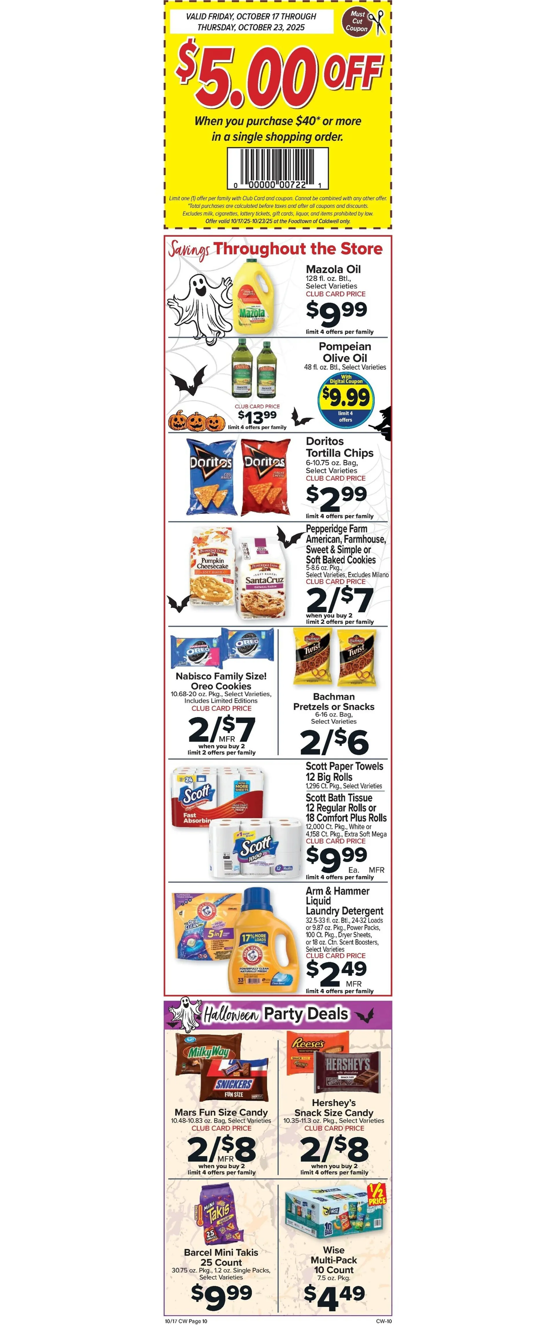 Weekly ad Foodtown Sales from October 17 to October 23 2025 - Page 2