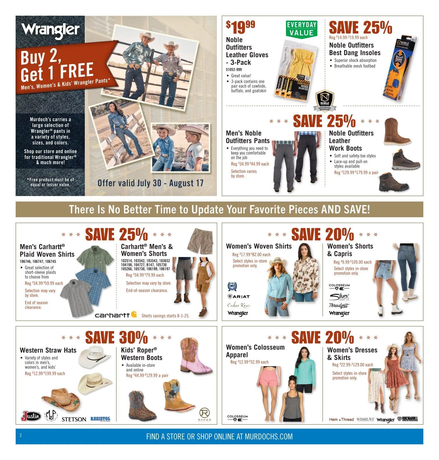Weekly ad Murdoch’s Sales from July 30 to August 5 2025 - Page 2