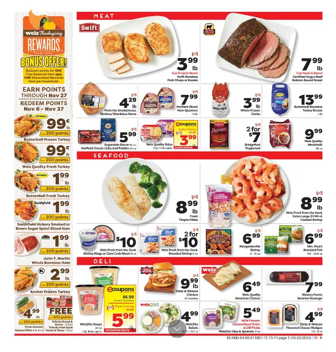 Weekly ad Weis Sales from October 23 to October 27 2025 - Page 2