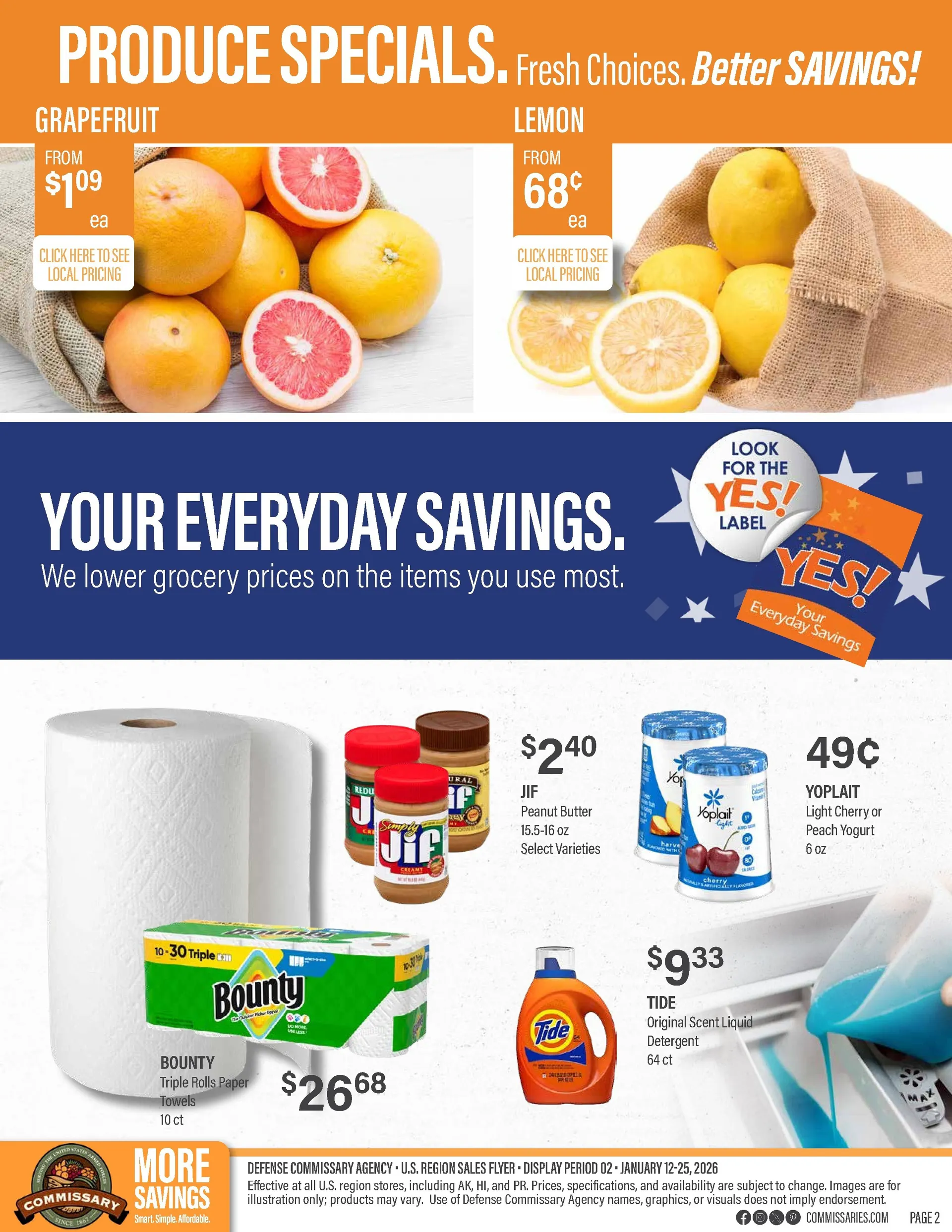 Weekly ad Commissary  Sales from January 12 to January 25 2026 - Page 2