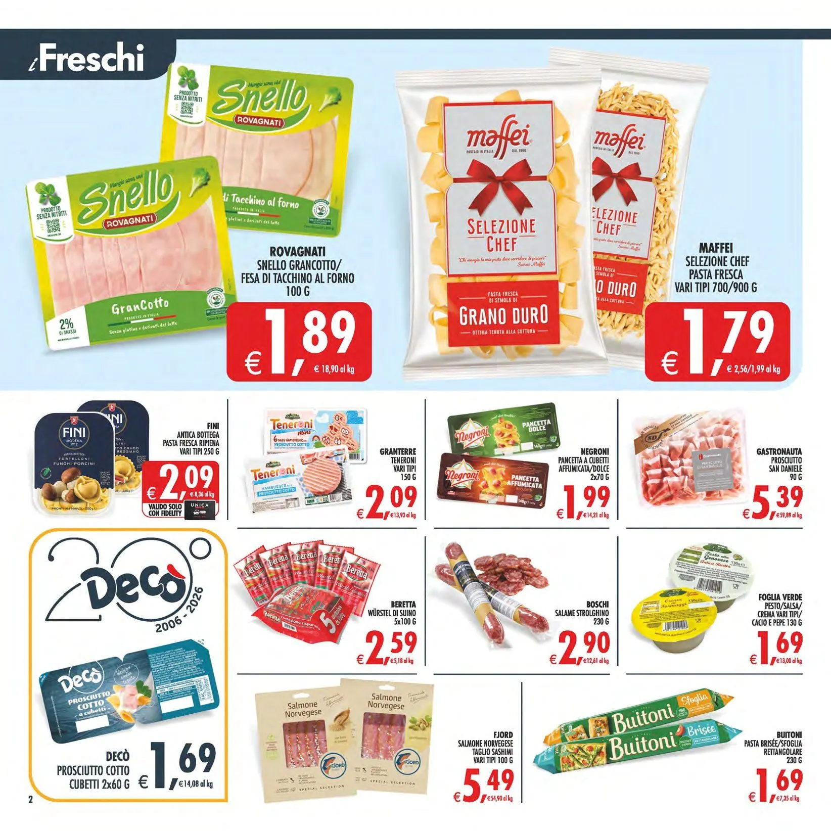 Volantini Deco Supermercati da 17 marzo a 26 marzo di 2026 - Pagina del volantino 2