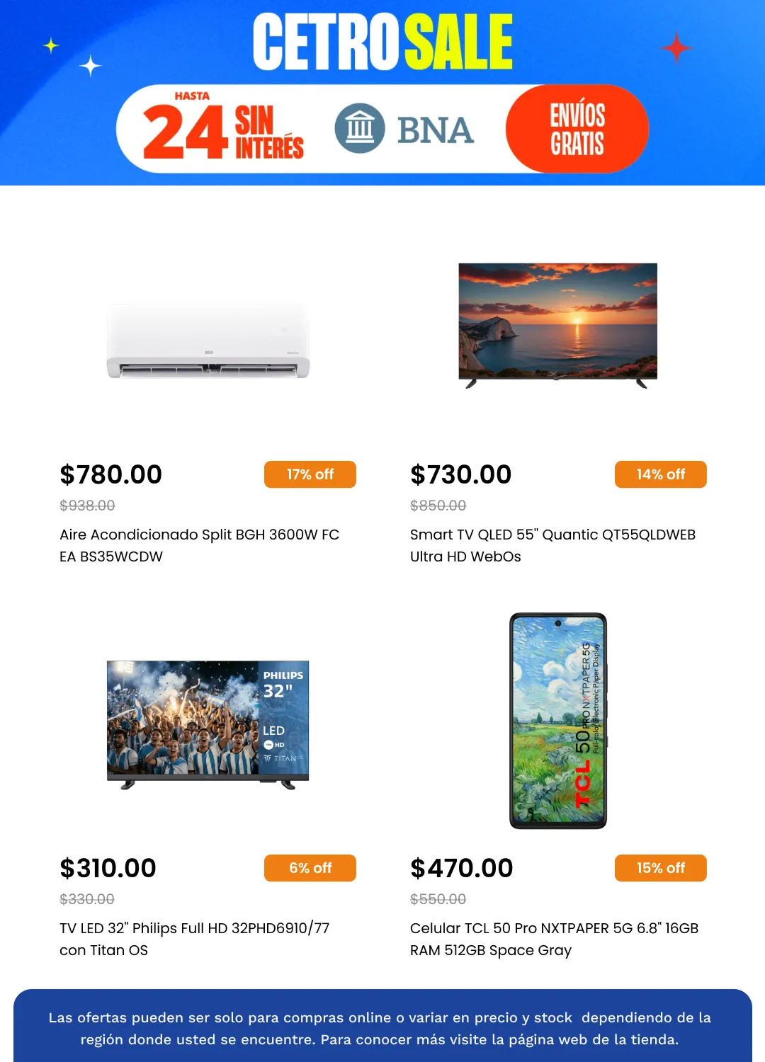 Ofertas de Cetrogar Ofertas 22 de junio al 11 de julio 2026 - Página 2 del catálogo