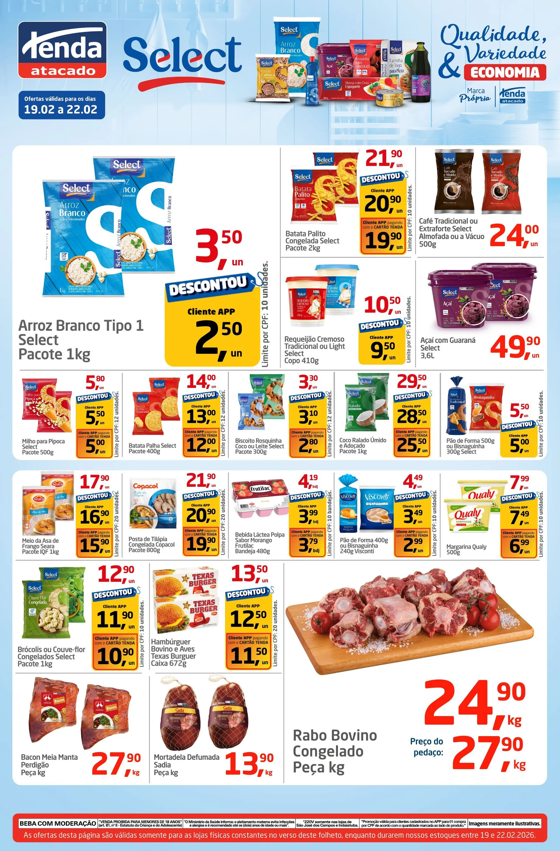 Encarte de Folhetos Tenda Atacado 19 de fevereiro até 22 de fevereiro 2026 - Pagina 2