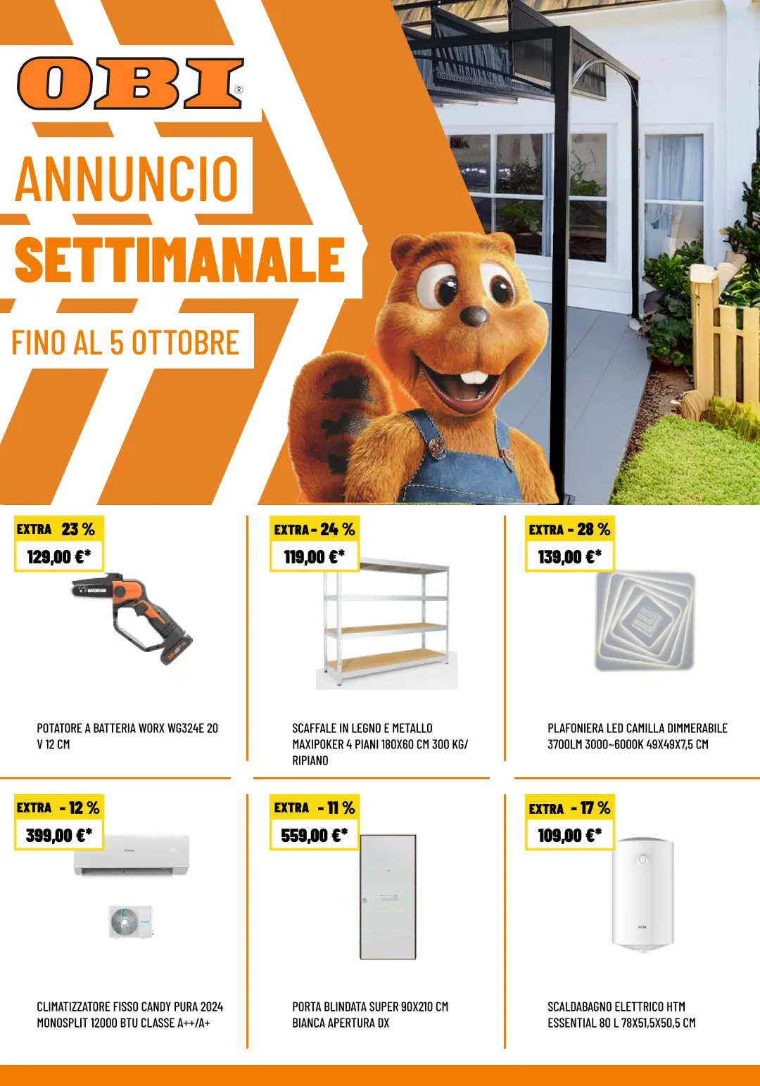 Annuncio settimanale - 15 settembre 29 settembre 2025