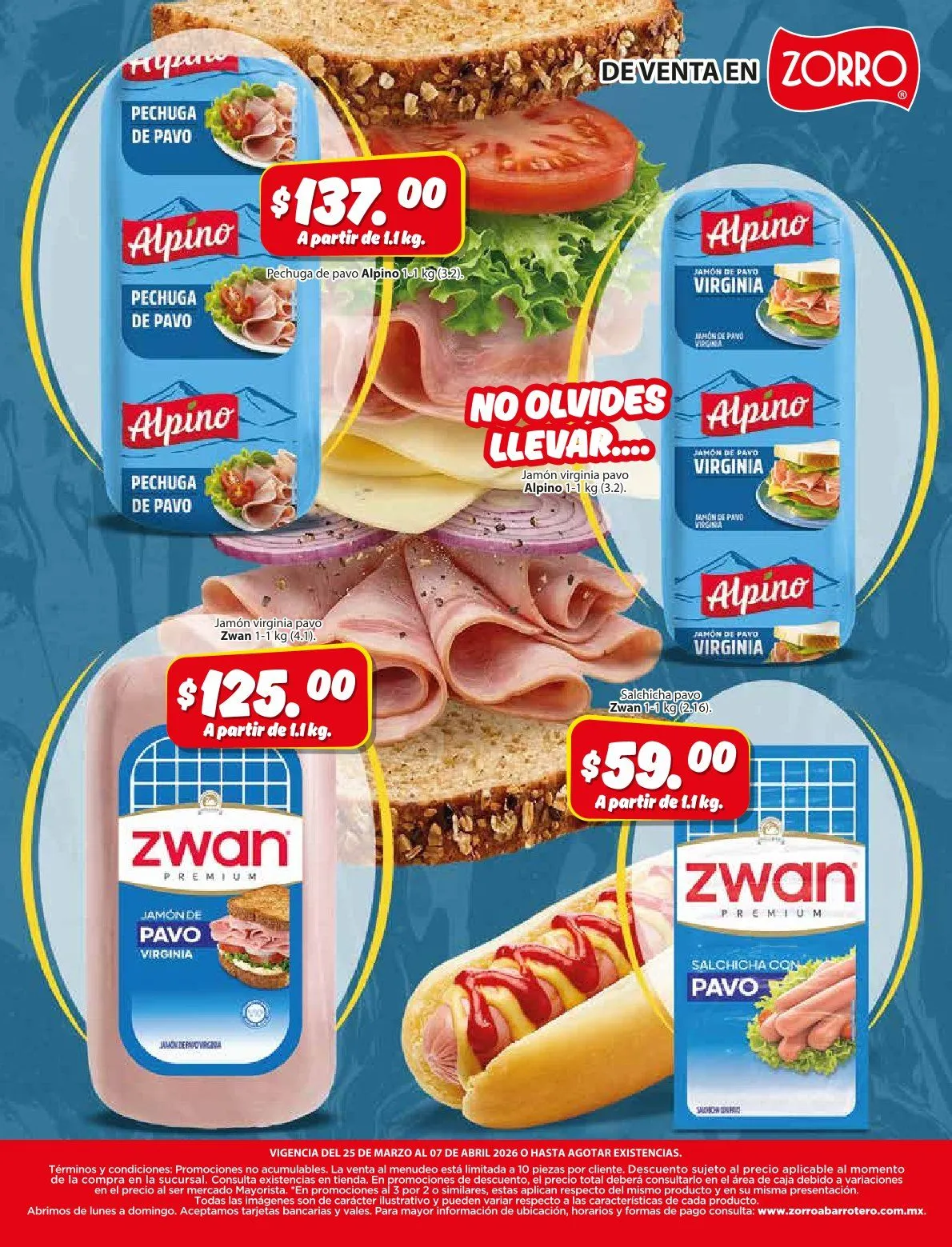Catálogo de Zorro Ofertas 25 de marzo al 7 de abril 2026 - Pagina 2