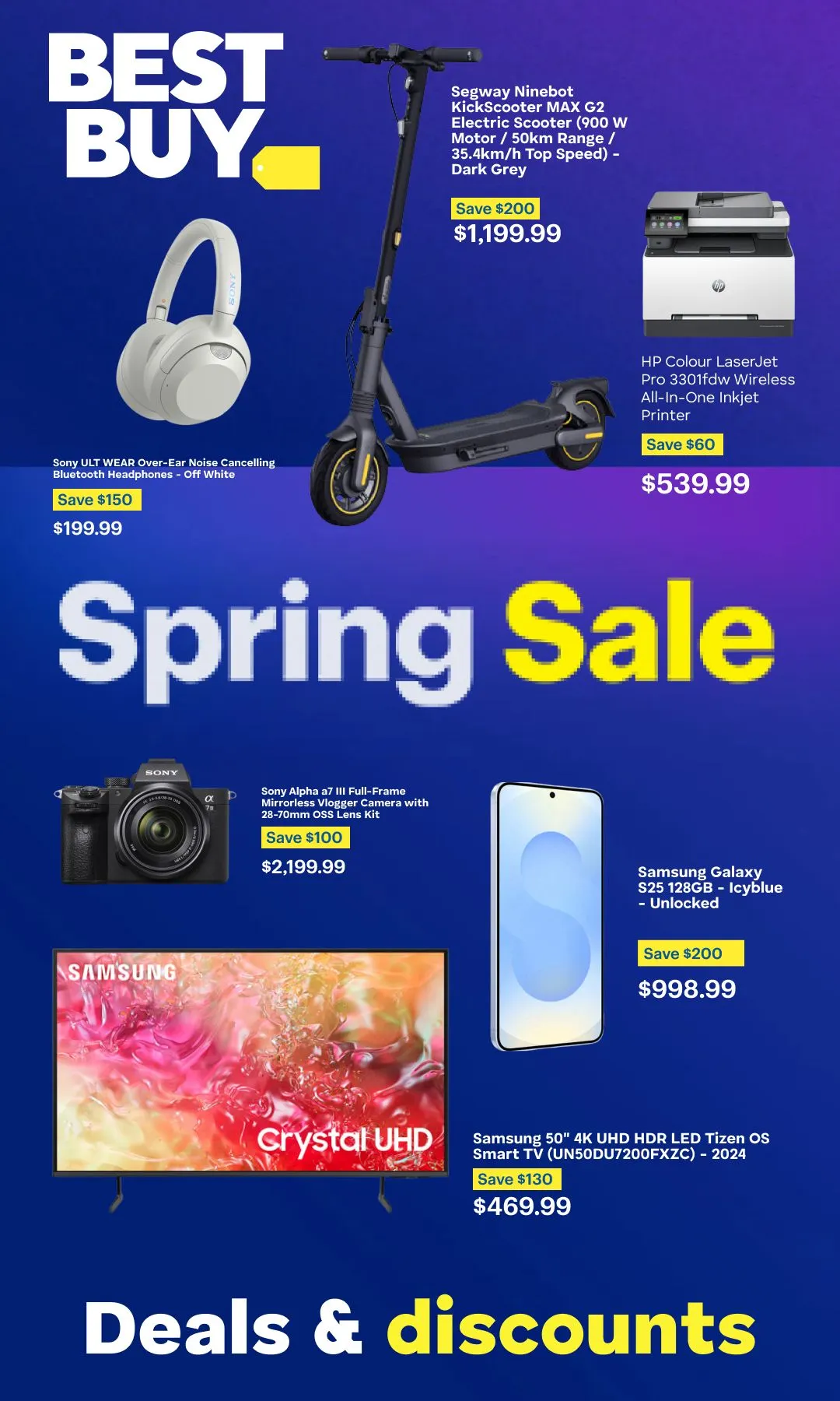 Flyer Spring Sale from March 12 to March 31 2025 - flyer page