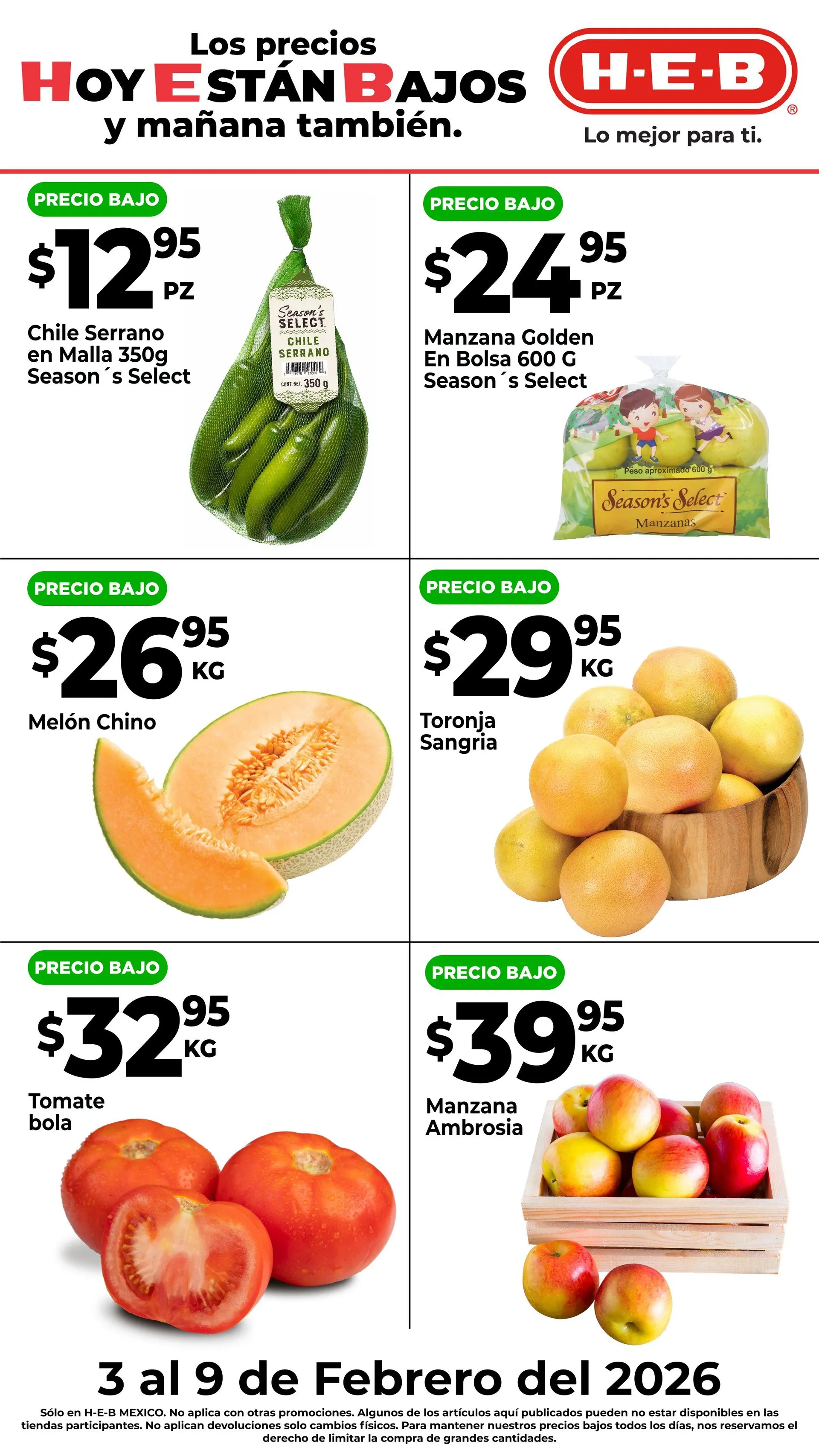 Catálogo de H-E-B Ofertas 3 de febrero al 5 de febrero 2026 - Pagina 2
