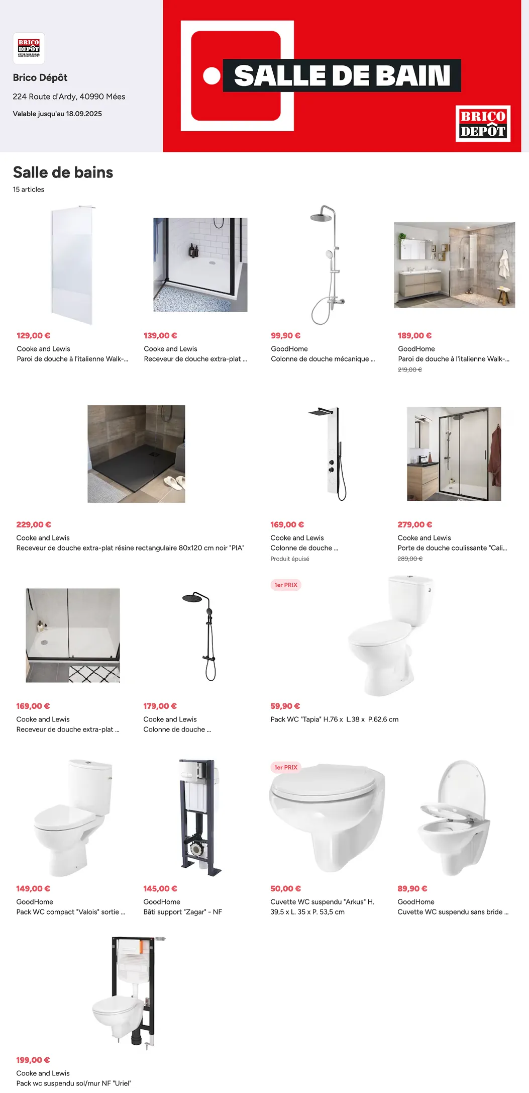 E-catalogue du 12 septembre au 18 septembre 2025 - Catalogue page 2