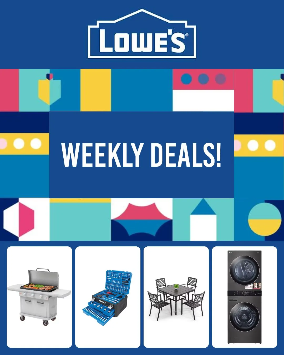 Weekly ad LOWE'S weekly ads from July 31 to August 15 2024 - Page 1