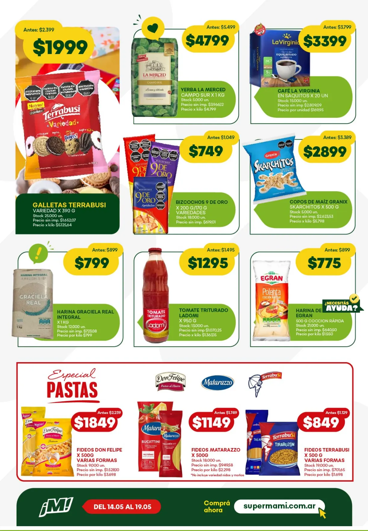Ofertas de  Ofertas Super Mami  14 de mayo al 20 de mayo 2026 - Página 2 del catálogo