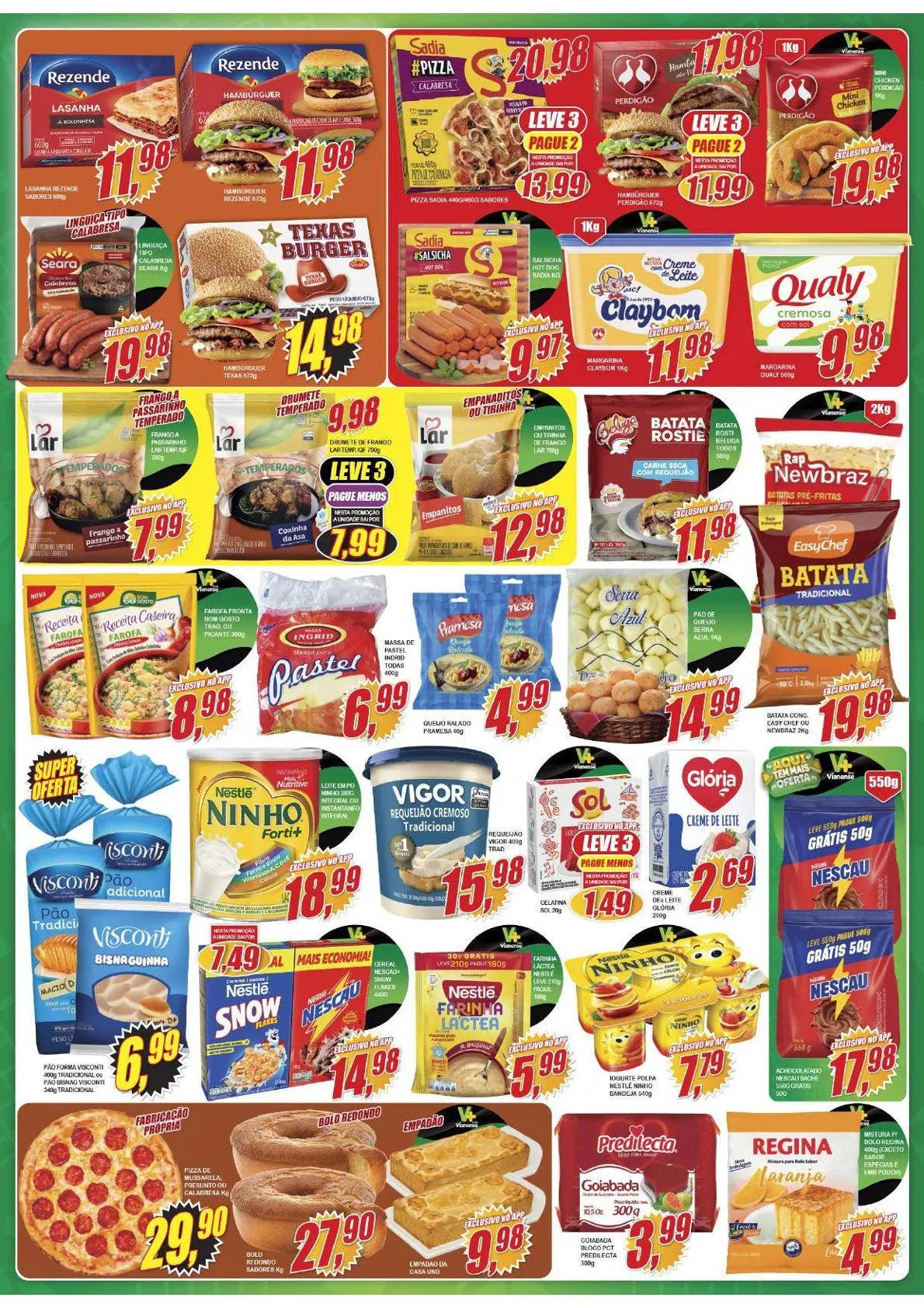 Encarte de Folhetos Vianense Supermercados 14 de abril até 16 de abril 2026 - Pagina 2