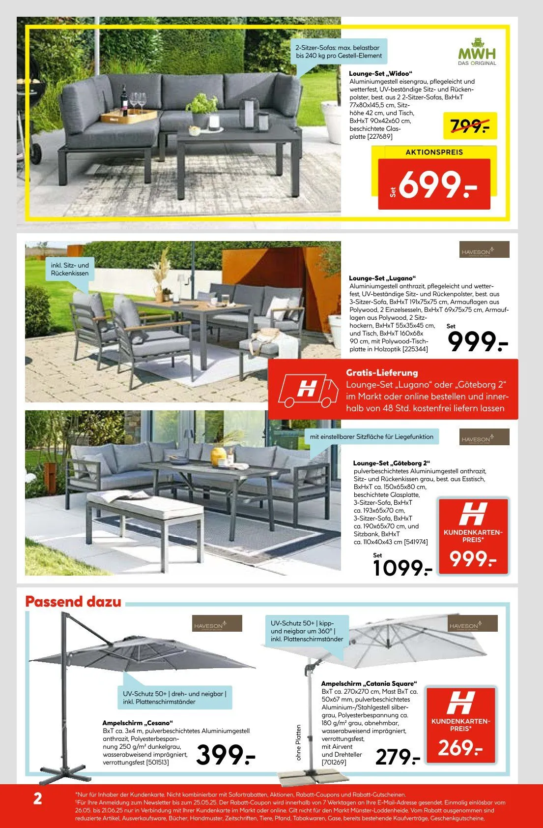 Hellweg Angebote von 19. Mai bis 29. Mai 2025 - Prospekt seite 2