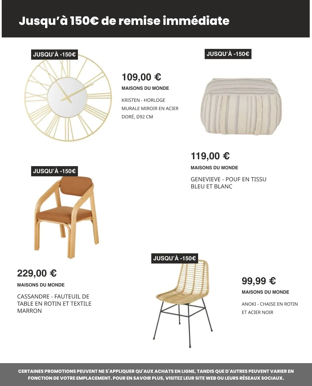 Catalogues Maisons du Monde du 27 mai au 10 juin 2026 - Catalogue page 2
