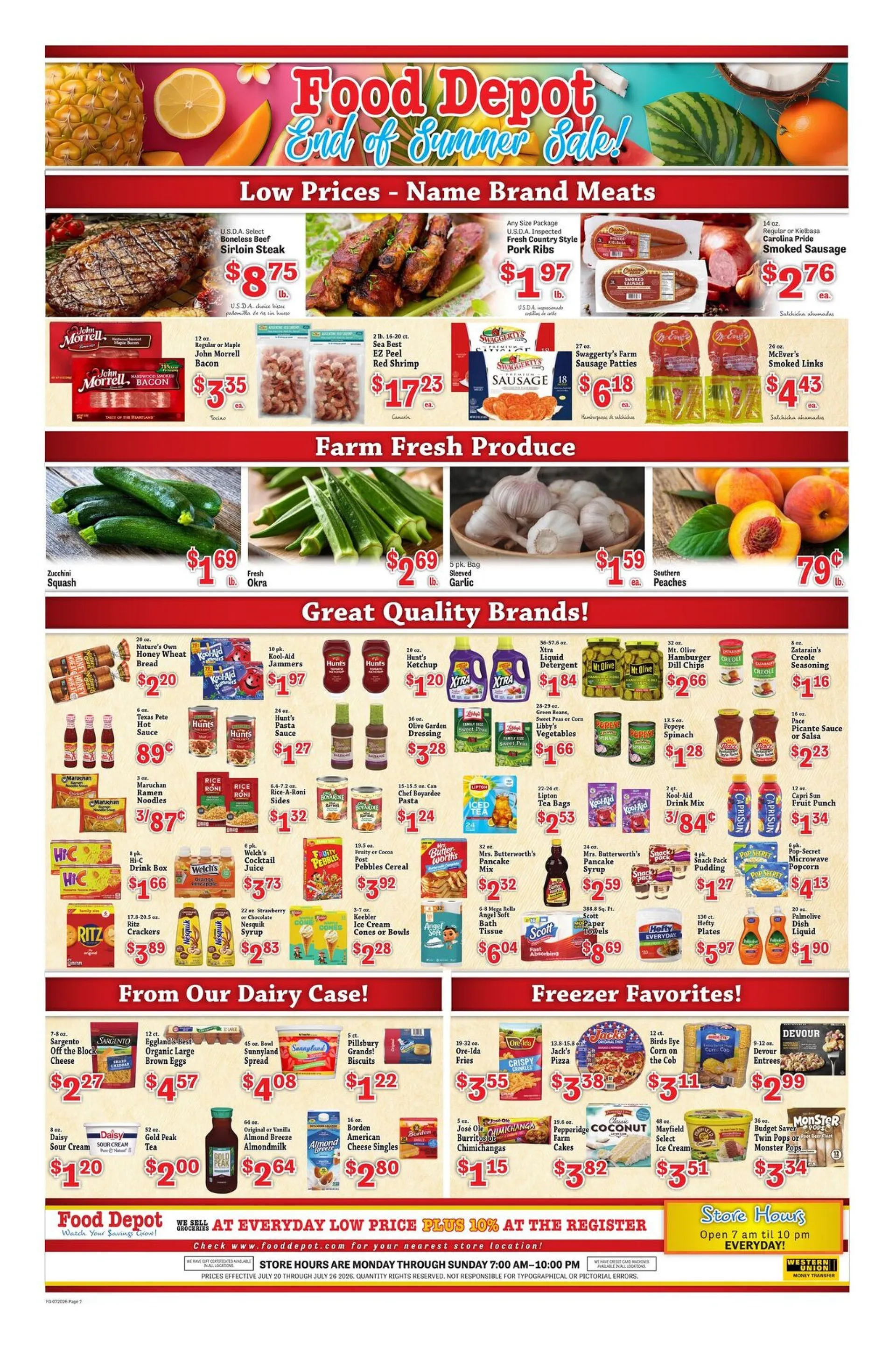 Weekly ad Food Depot Sales from July 20 to July 26 2026 - Page 2