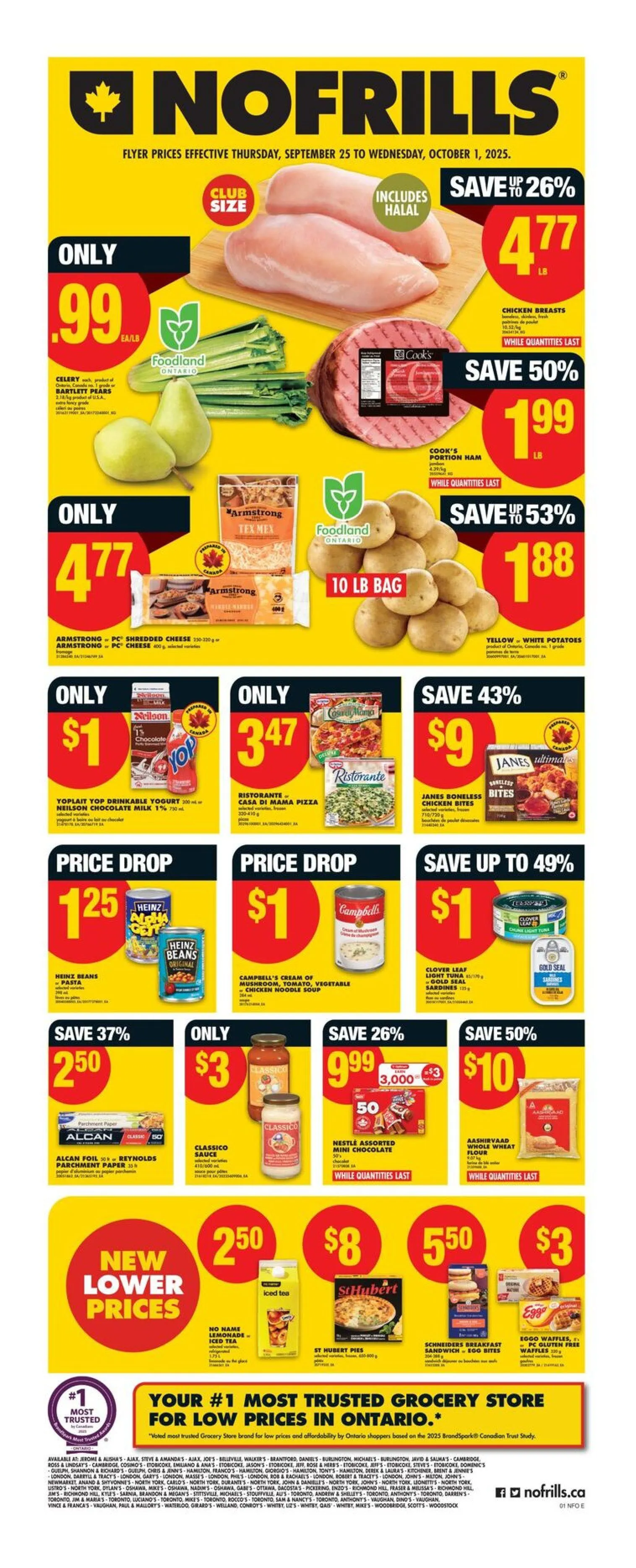 No Frills Sales from September 25 to October 1 2025 - flyer page 2